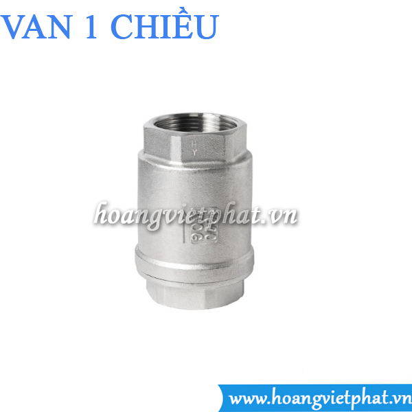 Van Một Chiều Lò Xo Inox