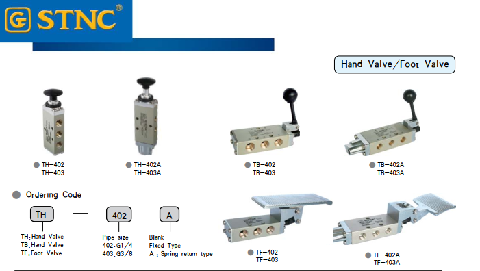 Van đạp chân TF Series